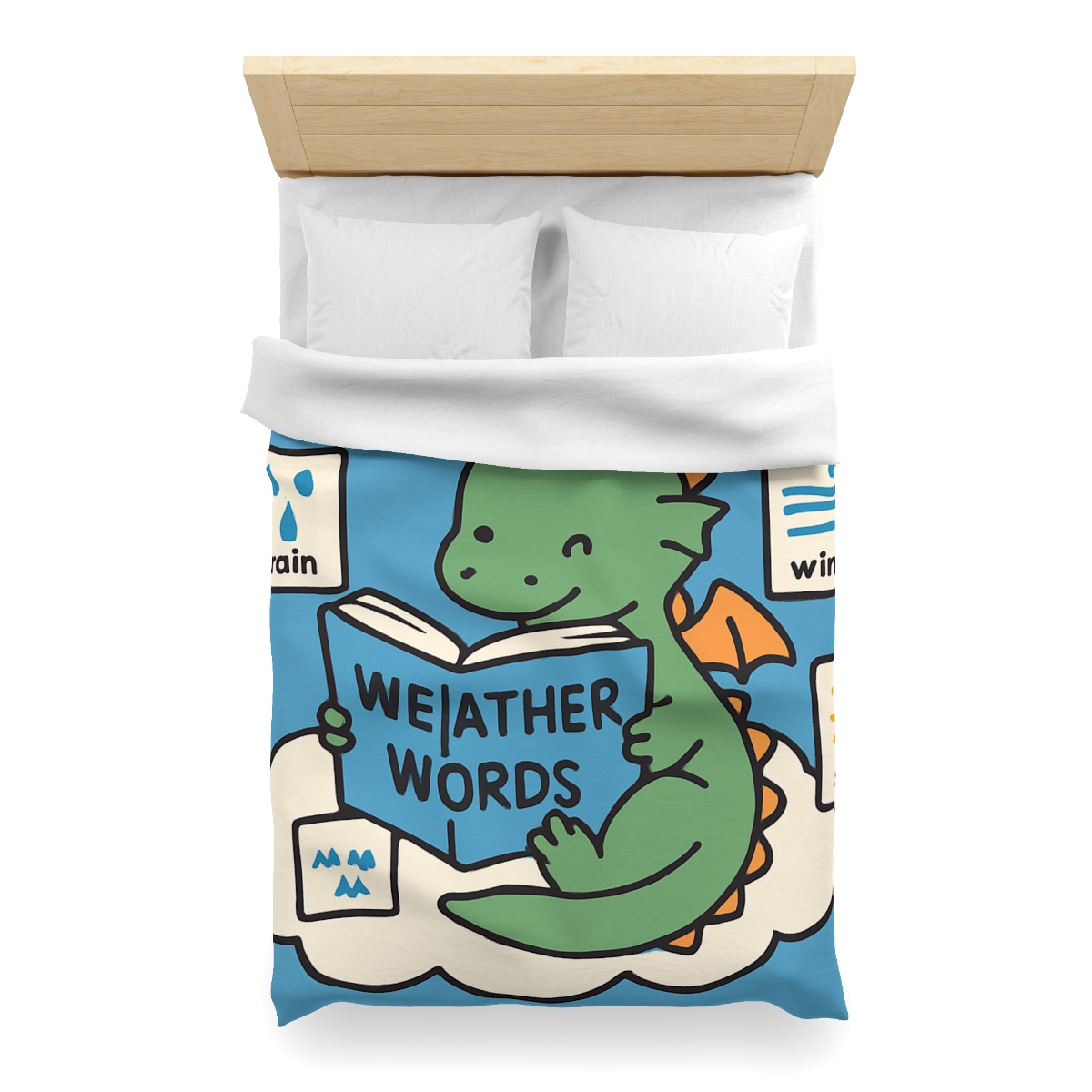 Cloud Library Dragon custom duvets