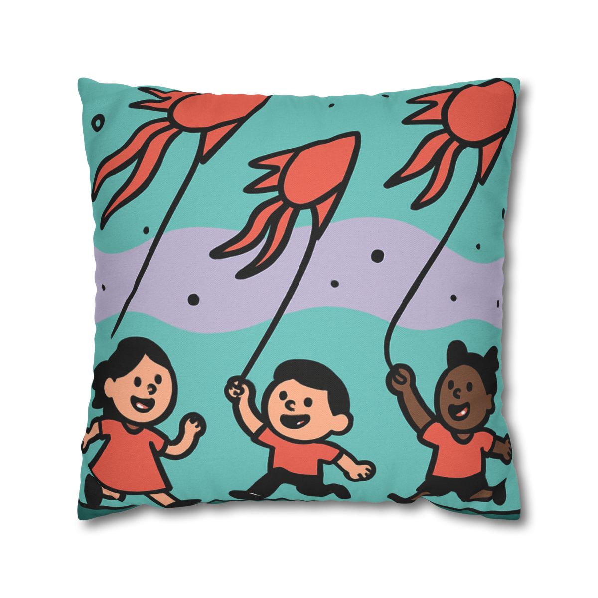 Nebula Kite Race unique gift pillow cases