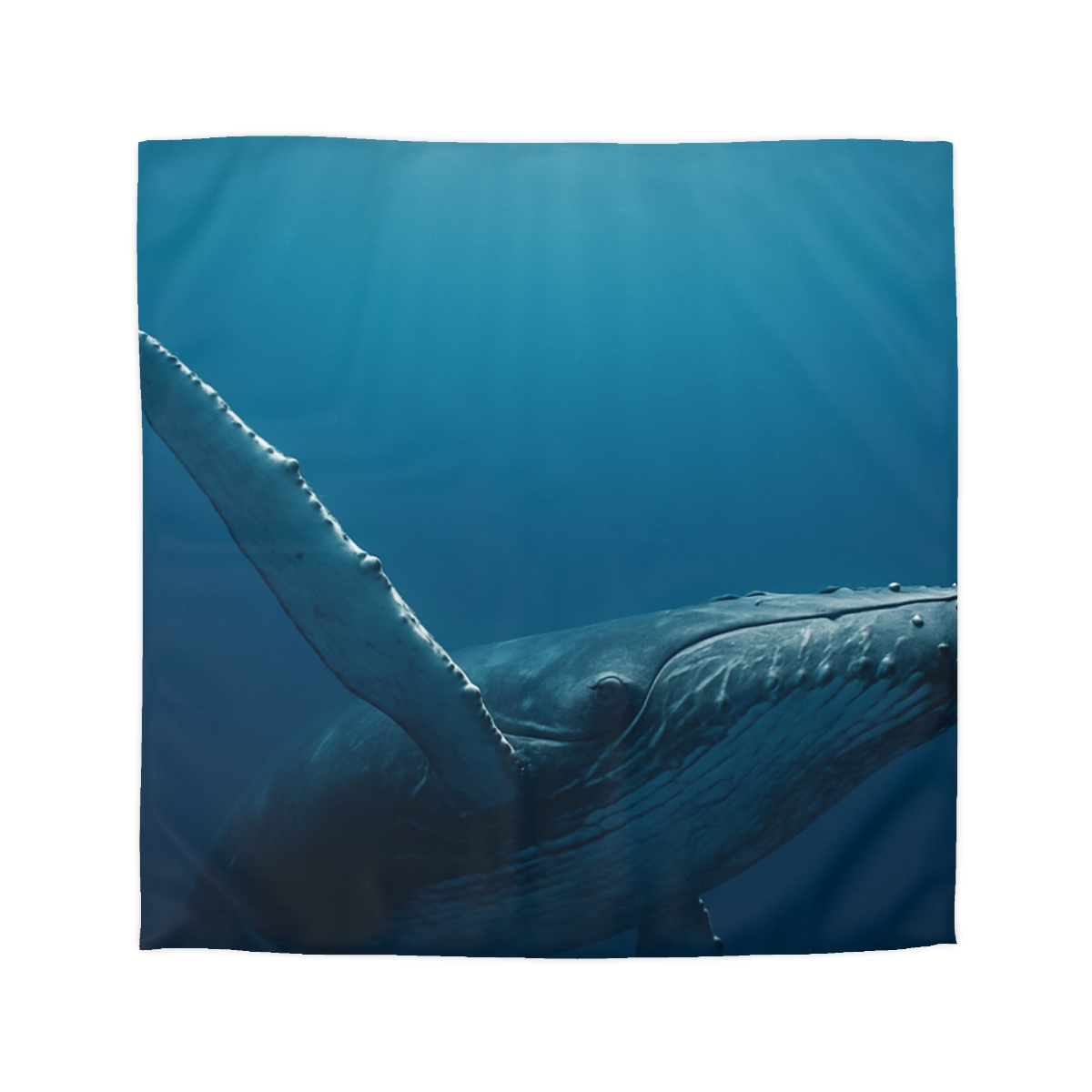 Nebula Dive Humpback Whale unique patterned duvets