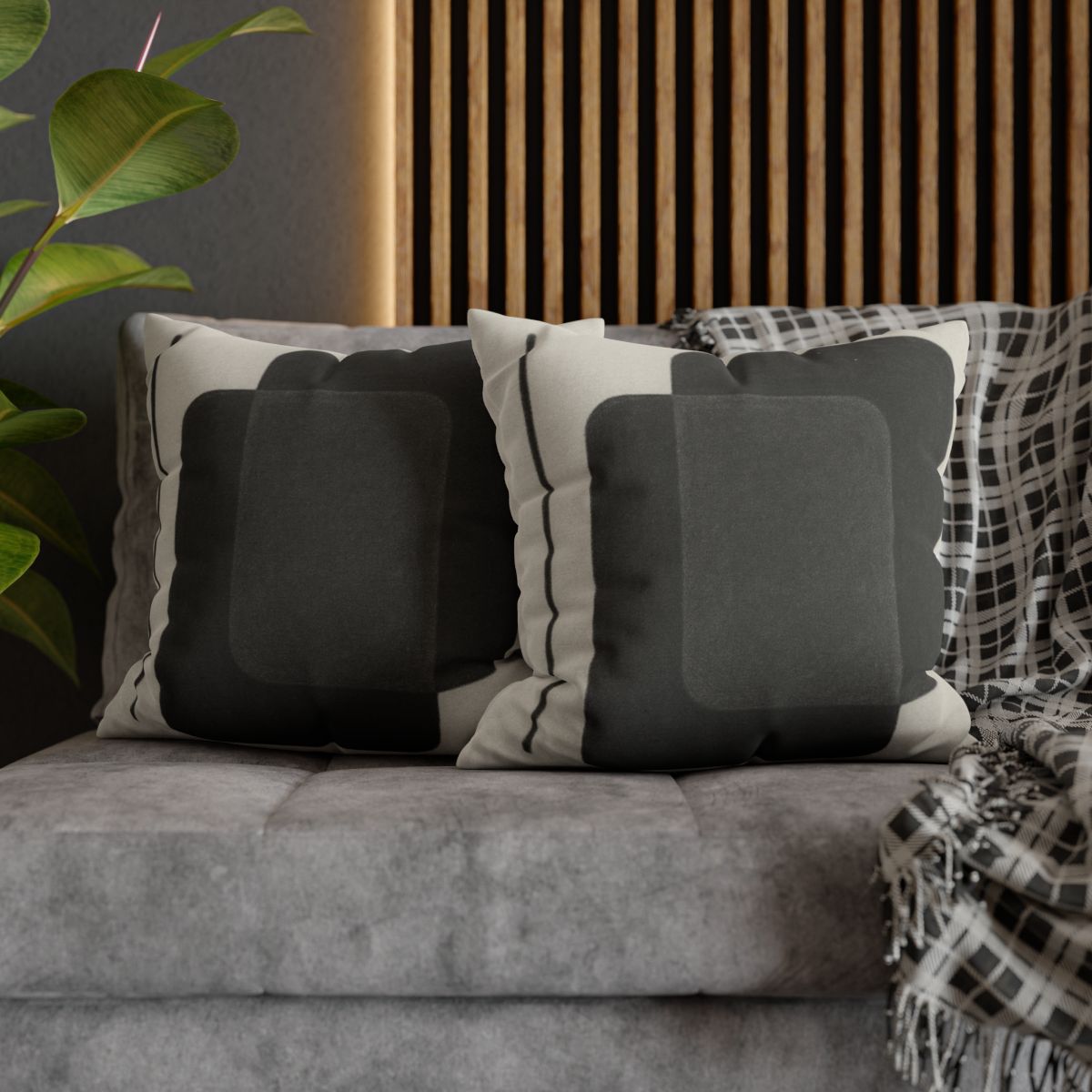 Offset Rectangle Harmony comfortable bedding pillow covers