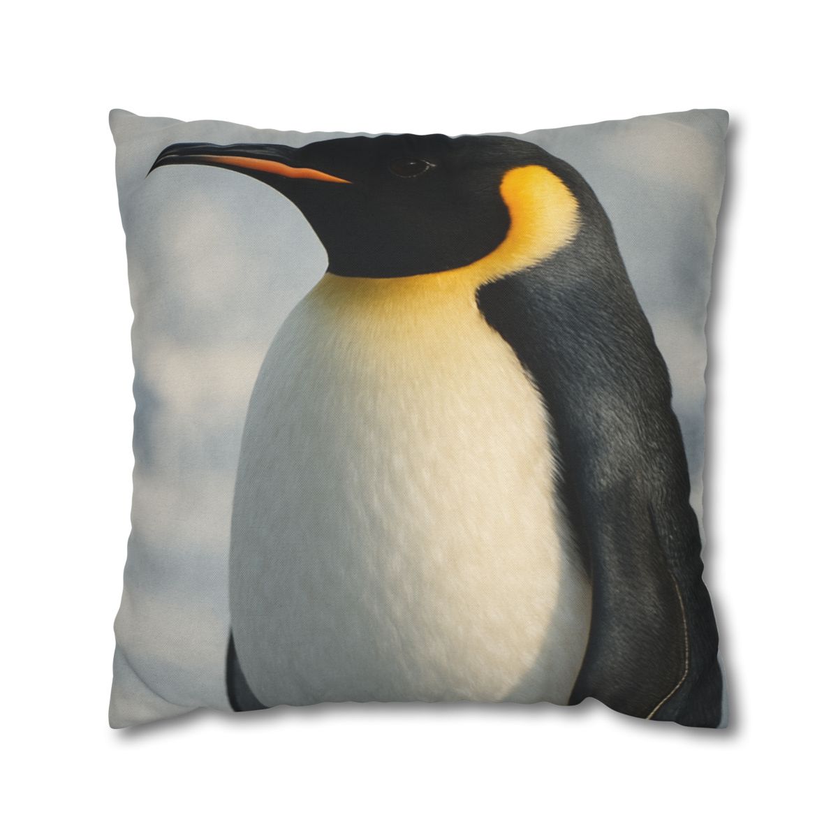 Aurora Drift Emperor Penguin comfortable bedding pillow covers