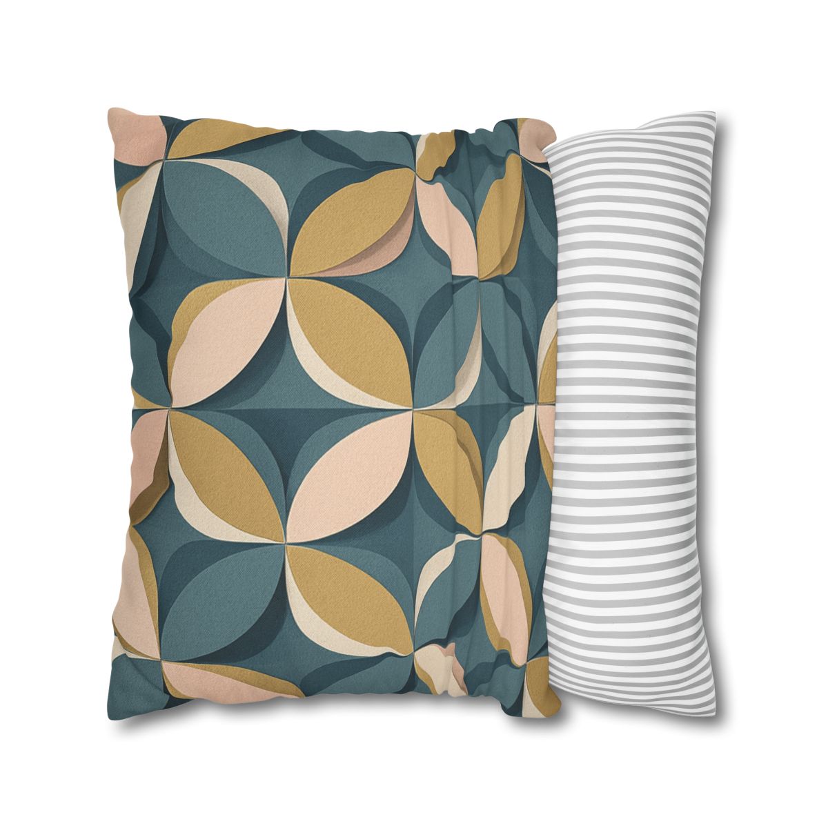 Petal Ripple Grid comfortable bedding pillow covers