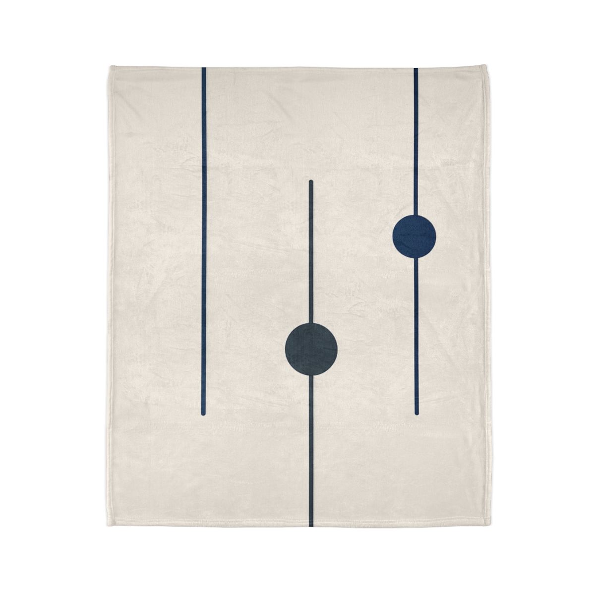 Orbital Line Array soft fleece blankets