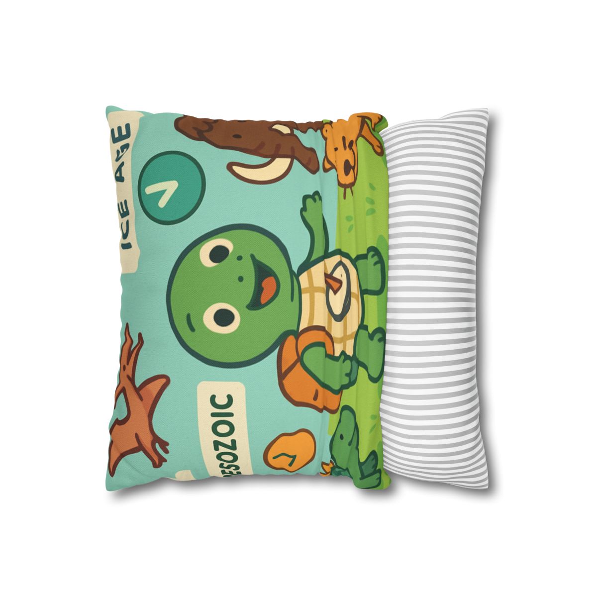 Time-Traveling Tortoise trendy patterned pillow cases