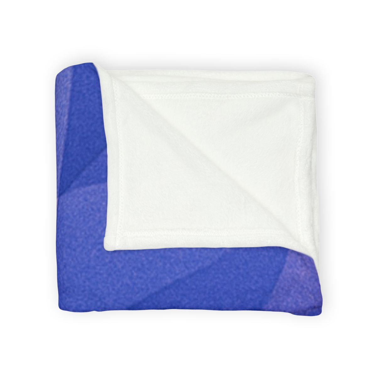 Petal Prism Overlap soft fleece blankets