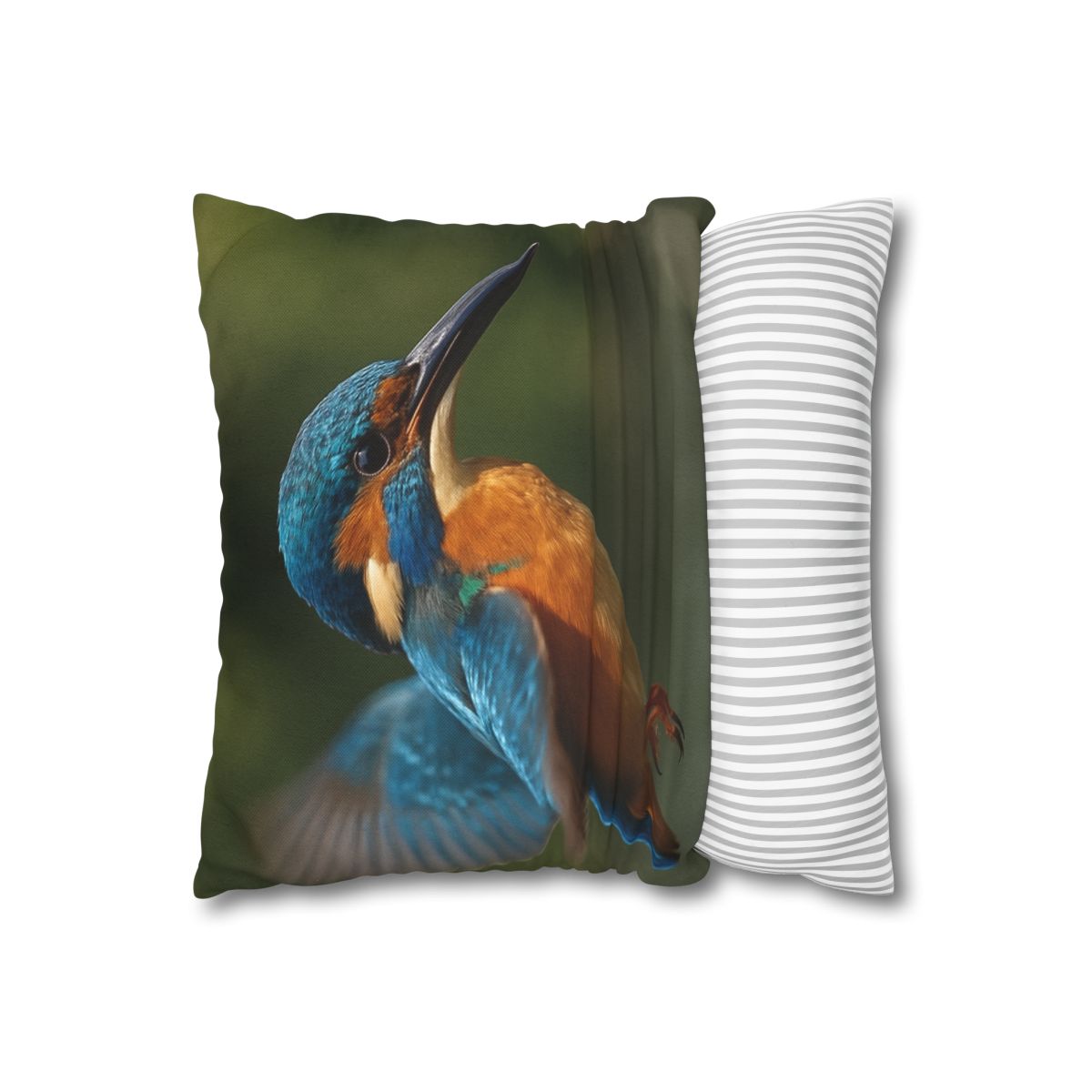 Kingfisher Sapphire Dive unique gift pillow cases