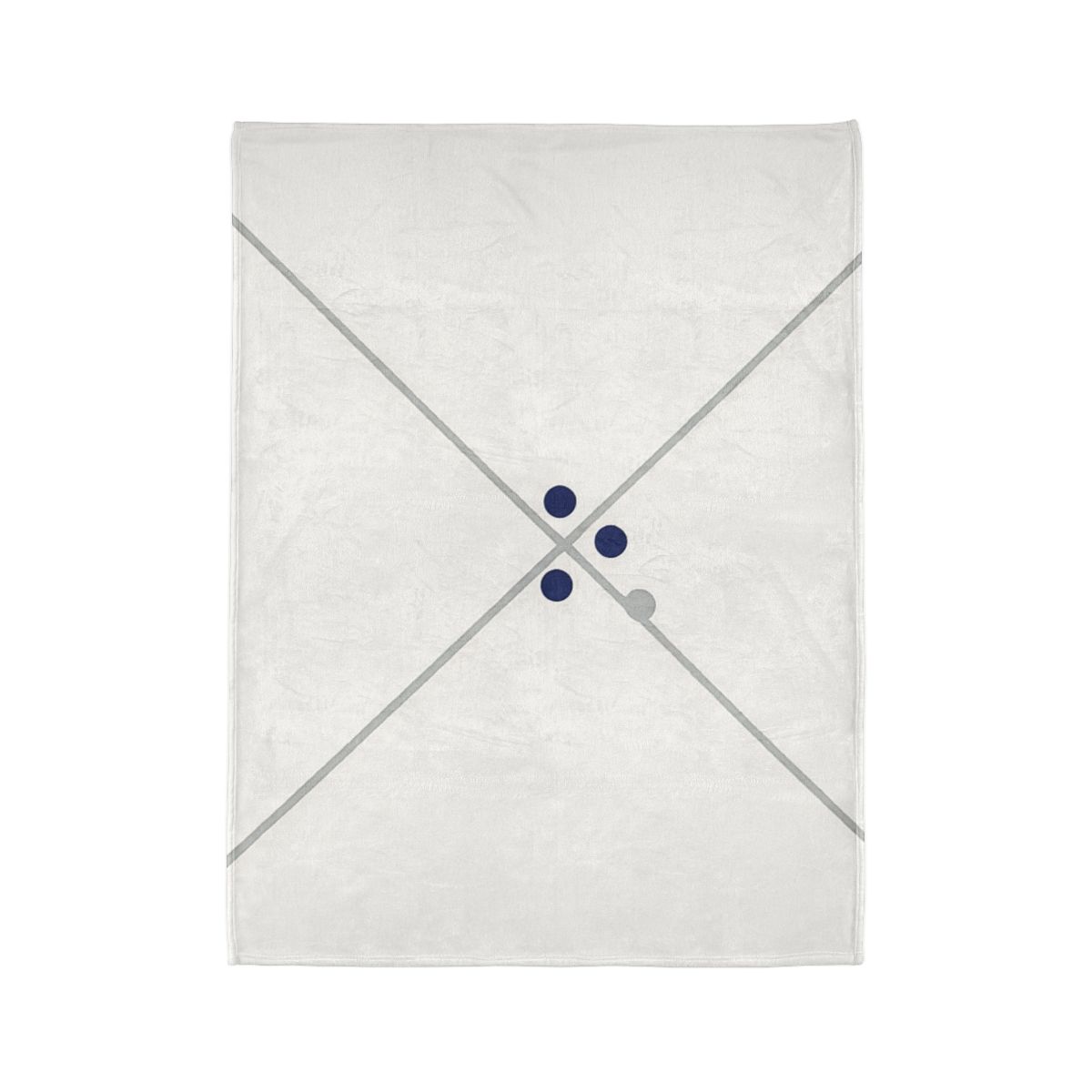 Diagonal Pair And Nested Dot Cluster stylish throw blankets