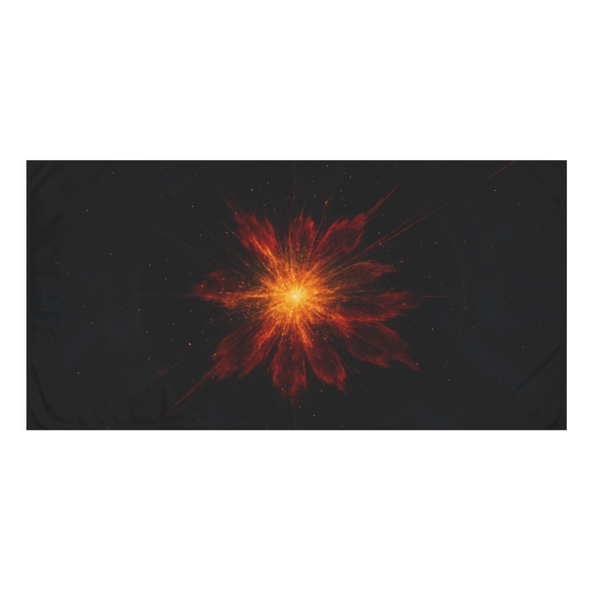 Vacuum Bloom Starburst unique gift towels