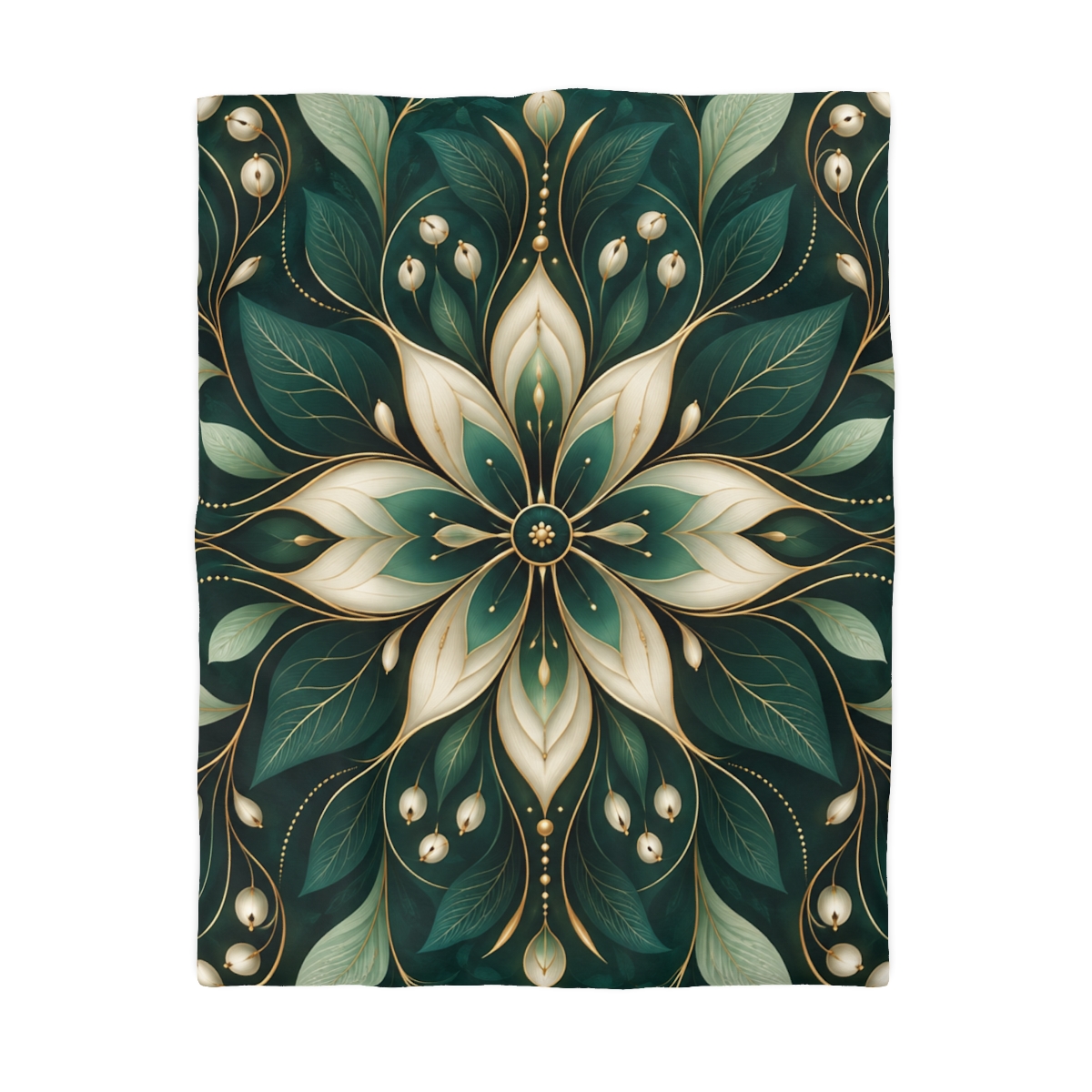 Botanical Cipher Bloom trendy bedroom duvets [AI-76483a37-0f1fc5013d0d]