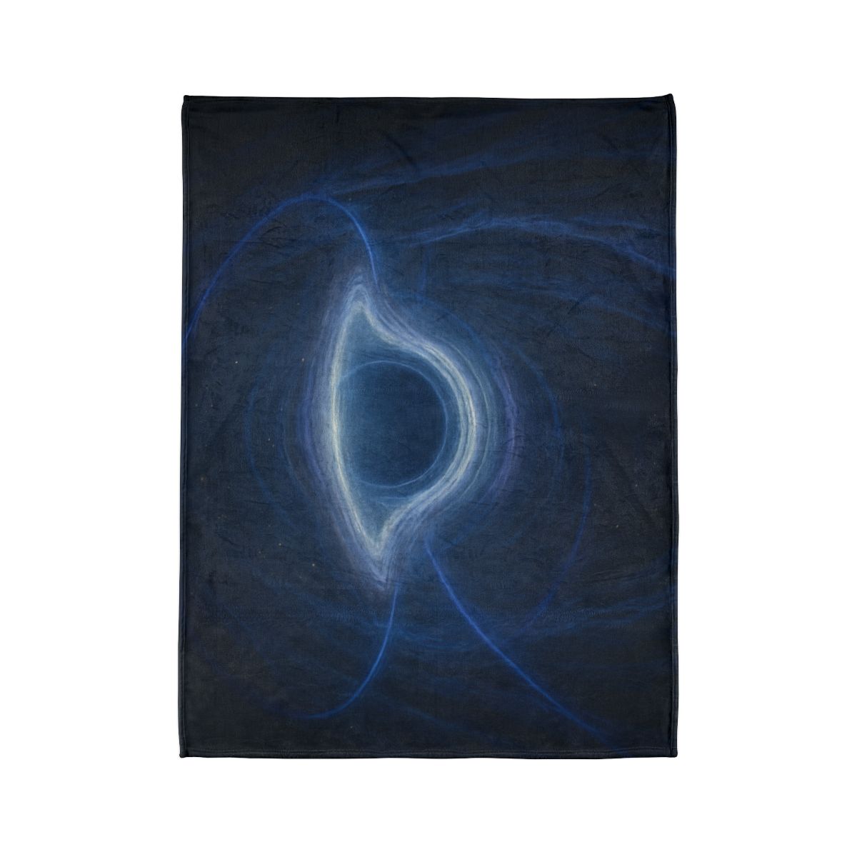 Luminous Event Horizon Veil stylish throw blankets