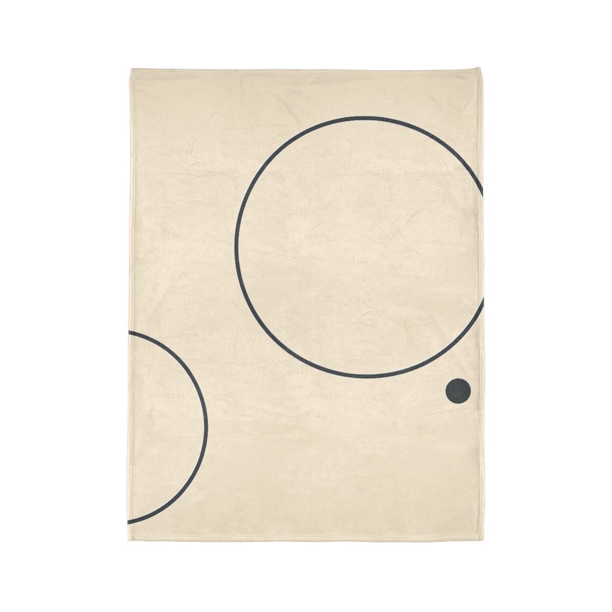 Orbital Offset Ring Quartet personalized cozy blankets