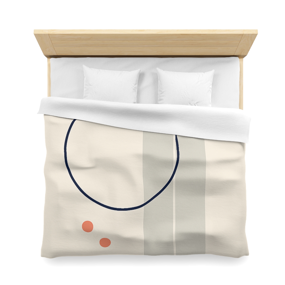 Quiet Orbit With Split Panel stylish duvet covers