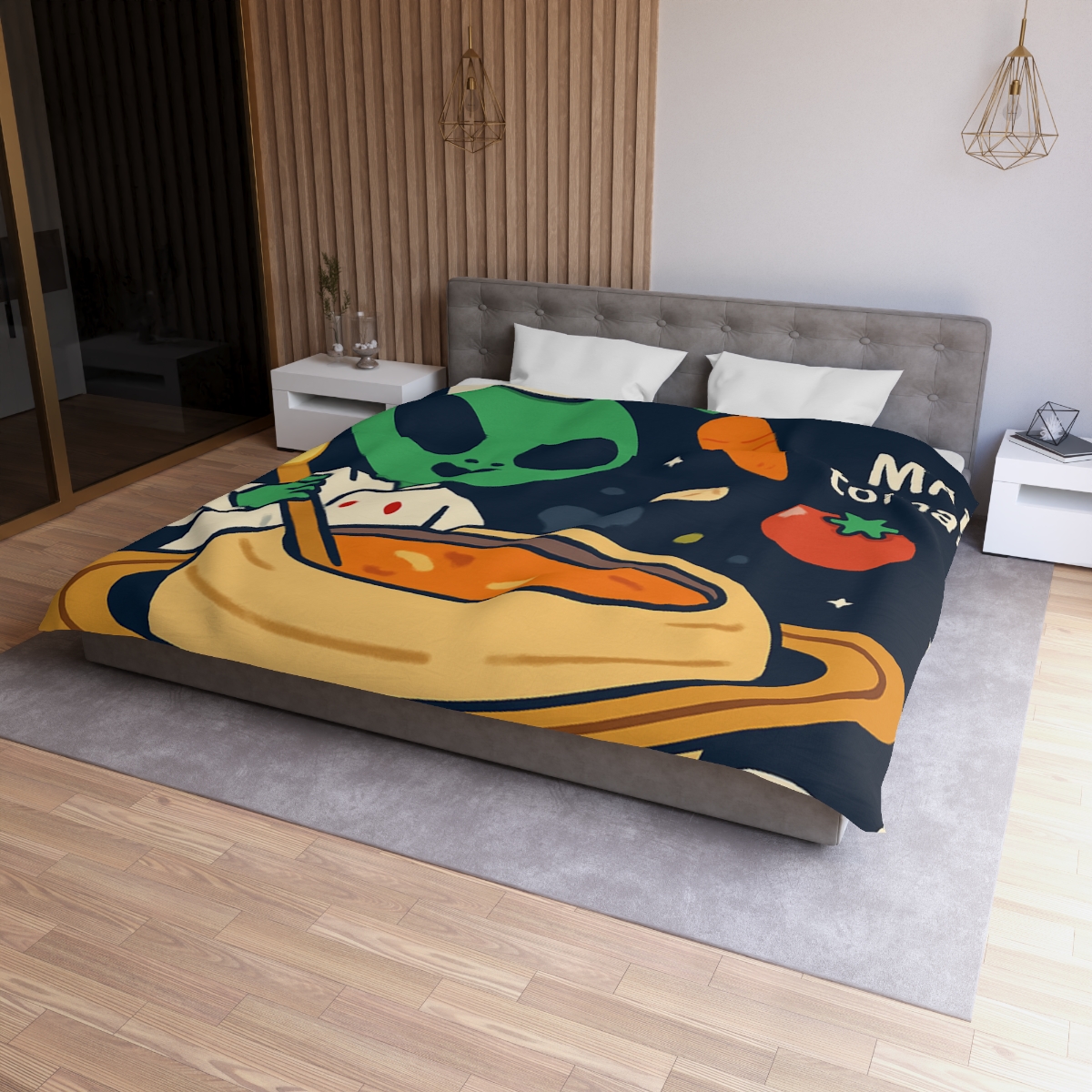 Solar System Soup Kitchen soft comforter duvets