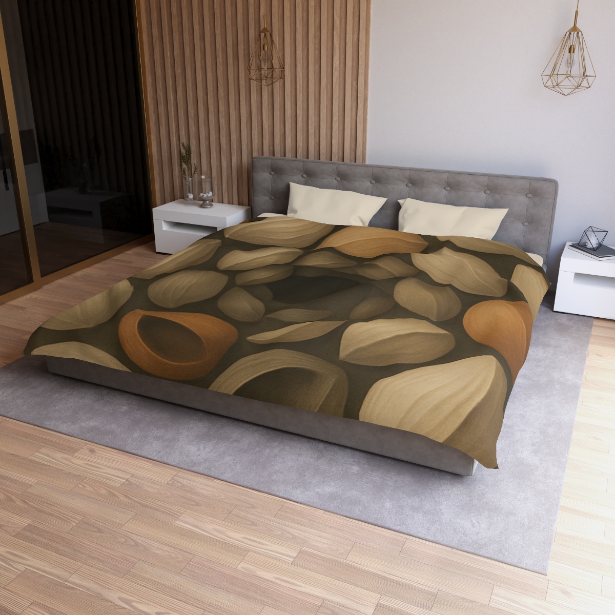 Seed Pod Spiral Archive warm winter duvets