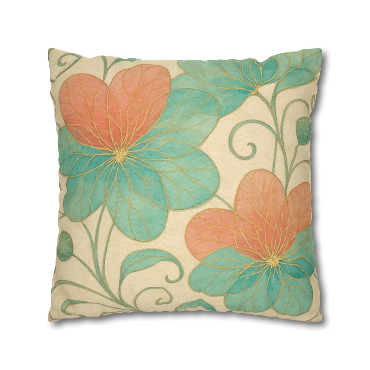 Petal Lattice Echo personalized pillow covers