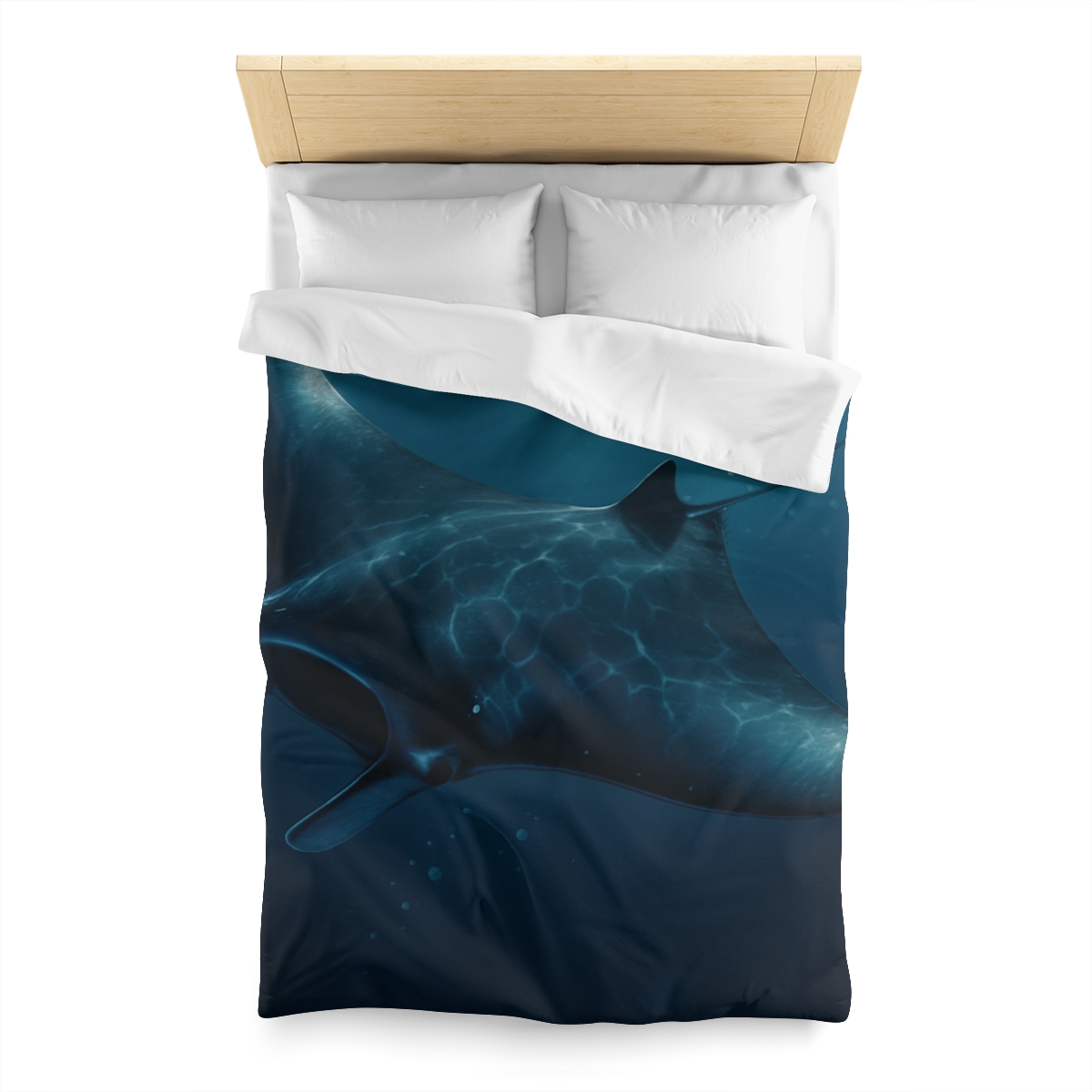 Starlit Surge Manta Ray unique patterned duvets