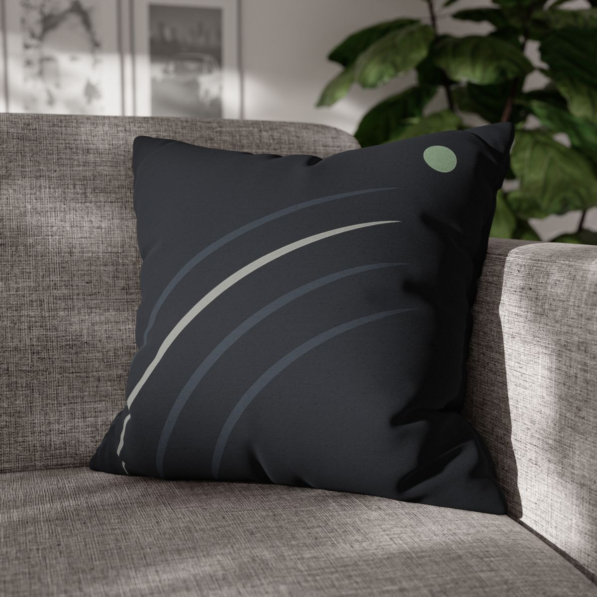 Stepped Arcs With Open Sky trendy patterned pillow cases