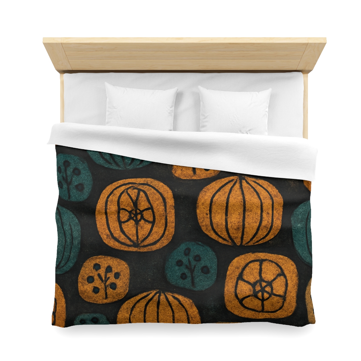 Seed Pod Mosaic designer printed duvets