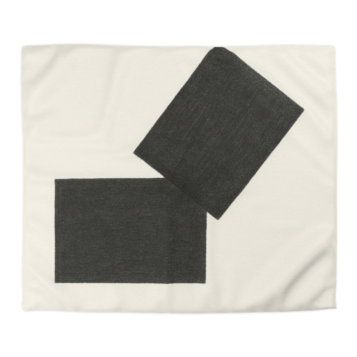 Tilted Twin Rectangle Calm stylish duvet covers