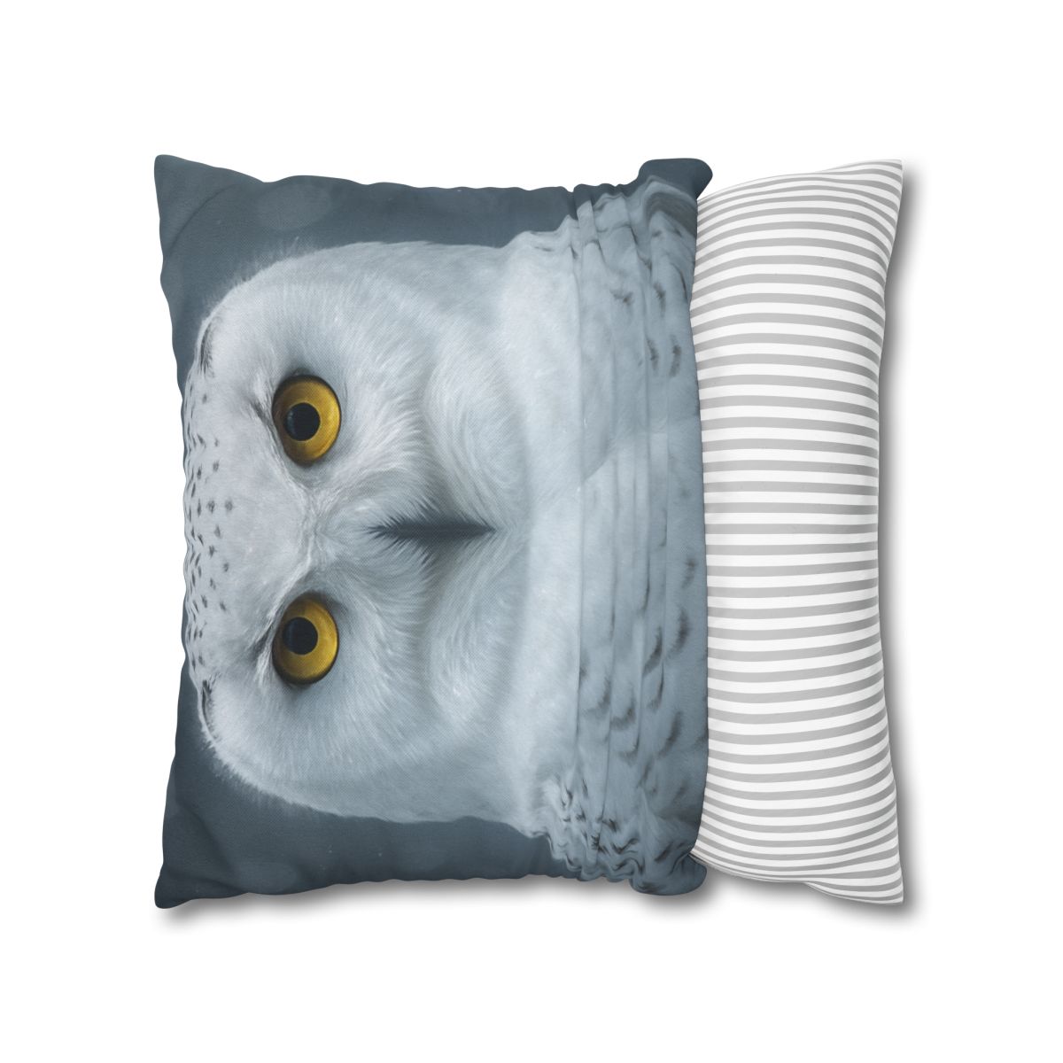 Midnight Watch Snowy Owl trendy patterned pillow cases