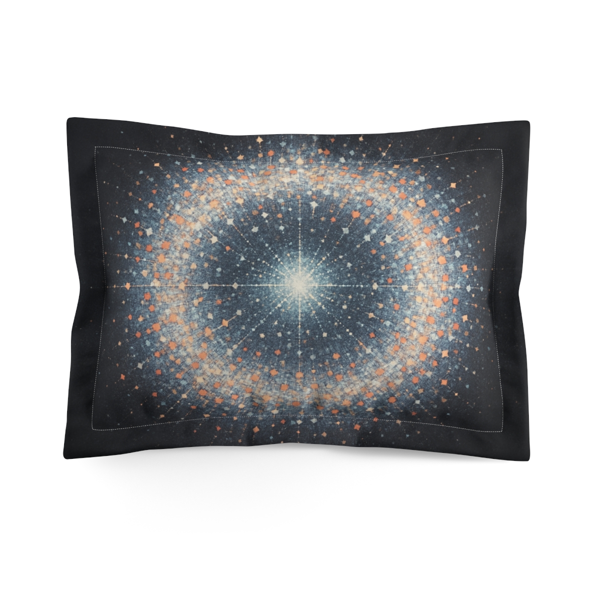 Starburst Mosaic Halo custom pillows