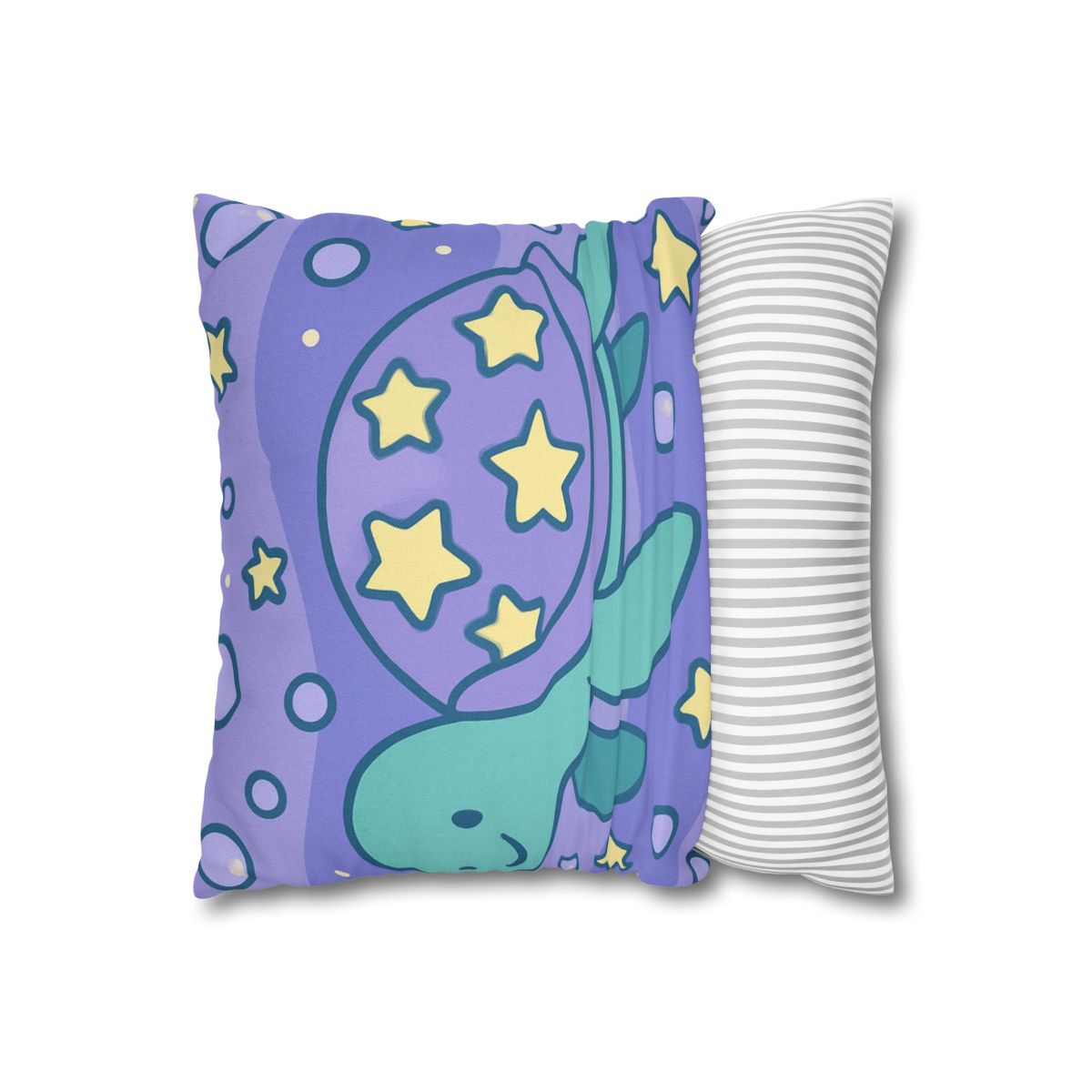 Nebula Ocean Turtle designer print pillow cases