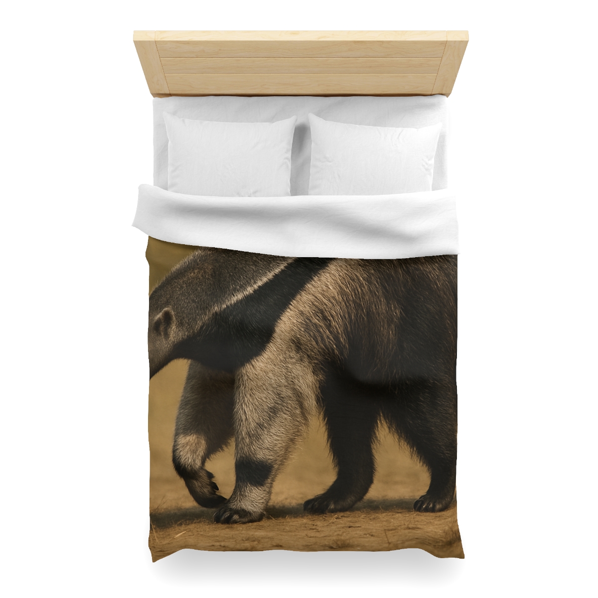 Velvet Trail Giant Anteater unique patterned duvets
