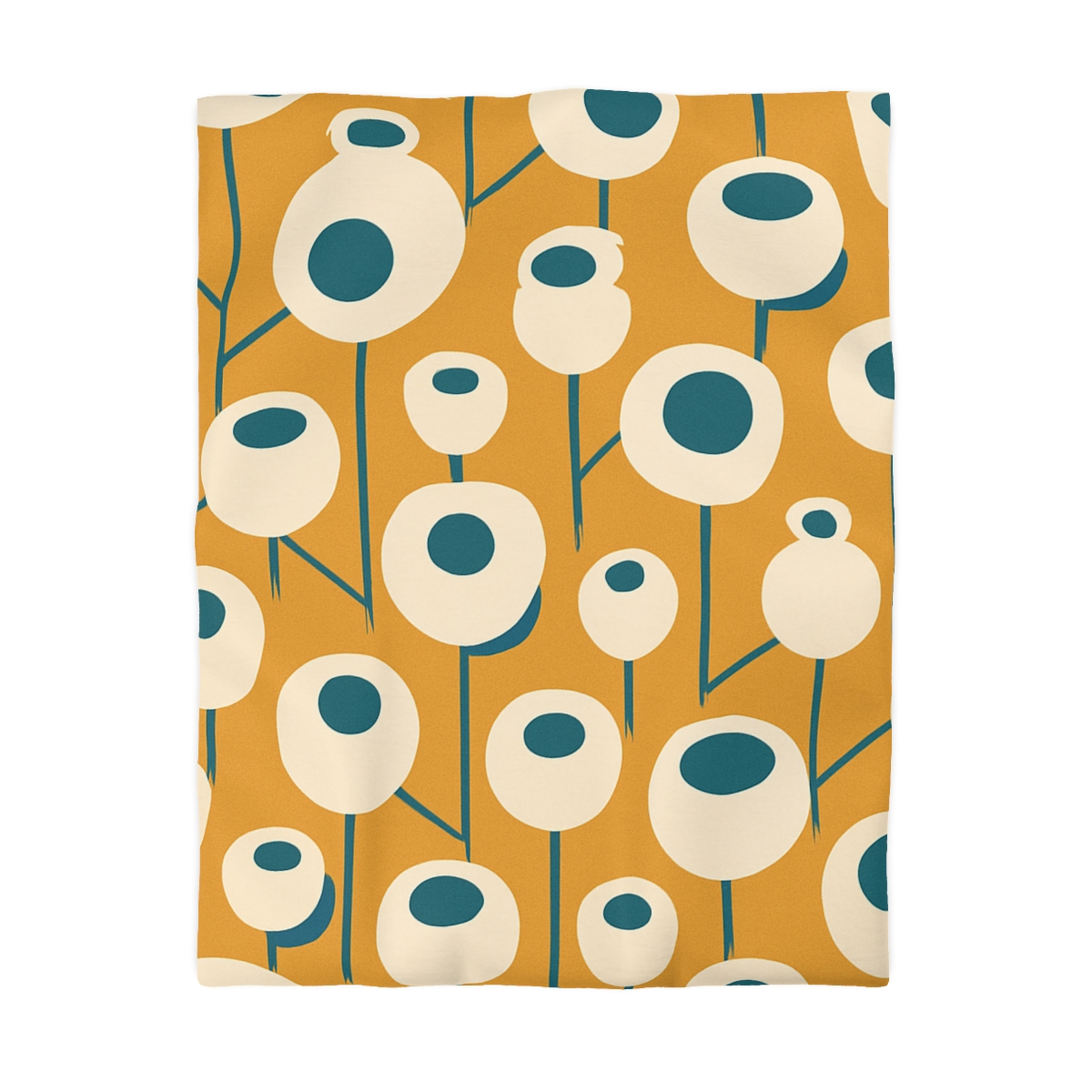 Seed Pod Cluster Grid custom duvets