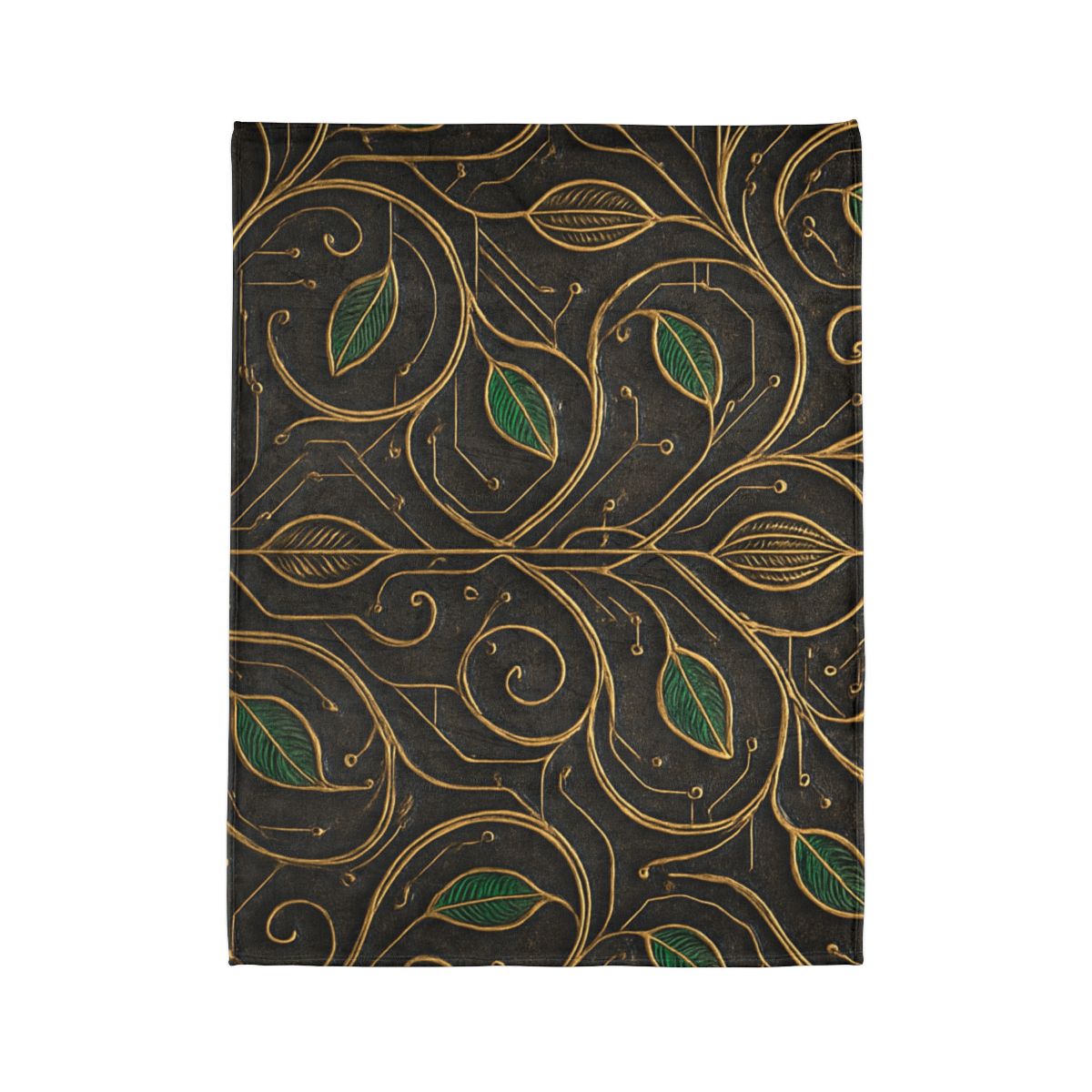 Vine Circuit Lattice trendy patterned blankets