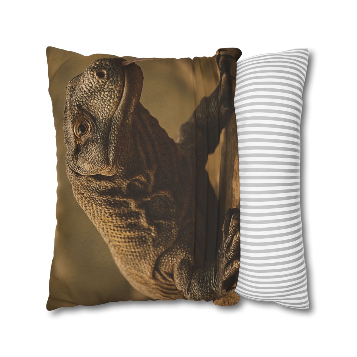 Ancient Sentinel Komodo Dragon custom pillow cases