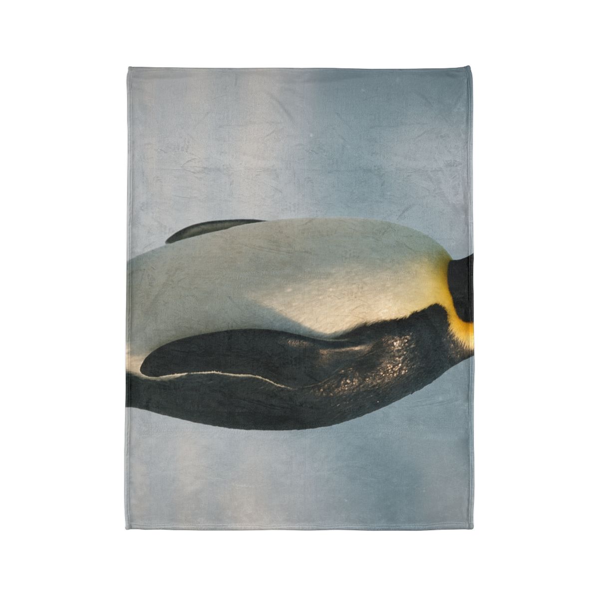 Aurora Drift Emperor Penguin stylish throw blankets