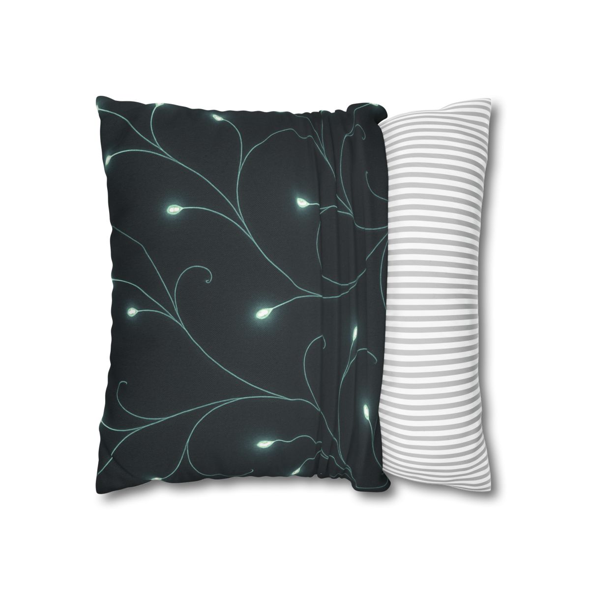 Starlit Vine Constellation designer print pillow cases
