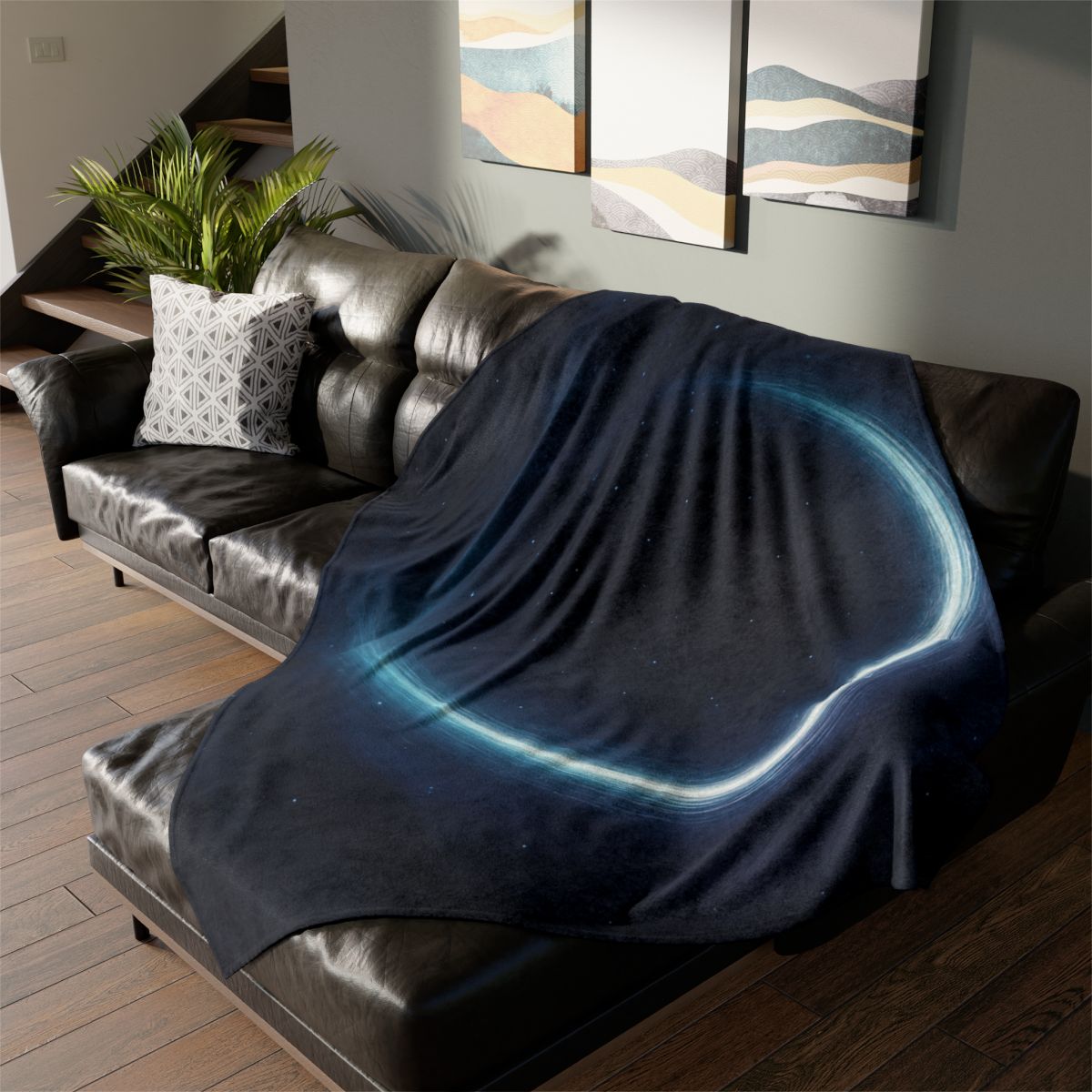 Lensing Mirage Bloom personalized cozy blankets