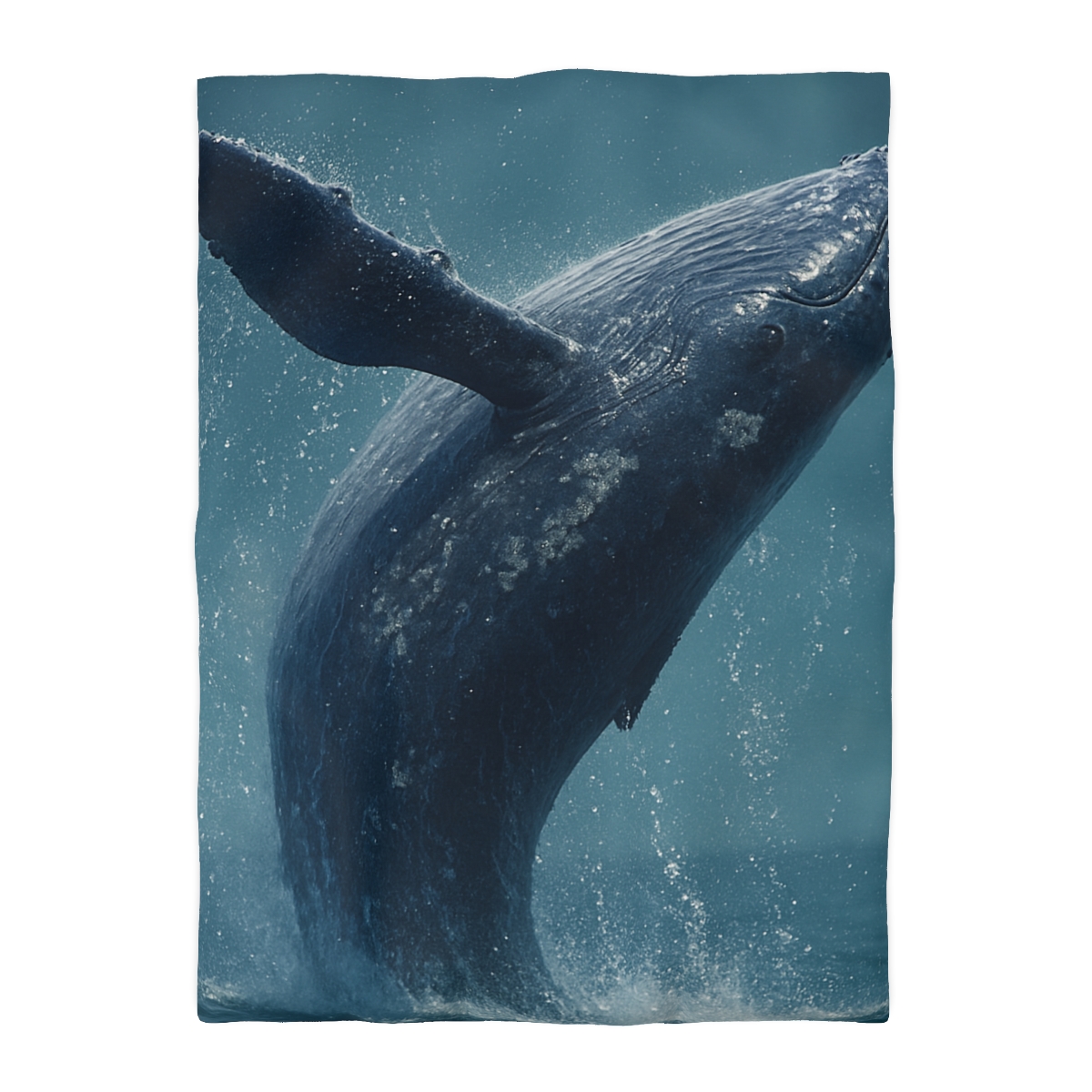 Ocean Song Humpback Whale designer printed duvets