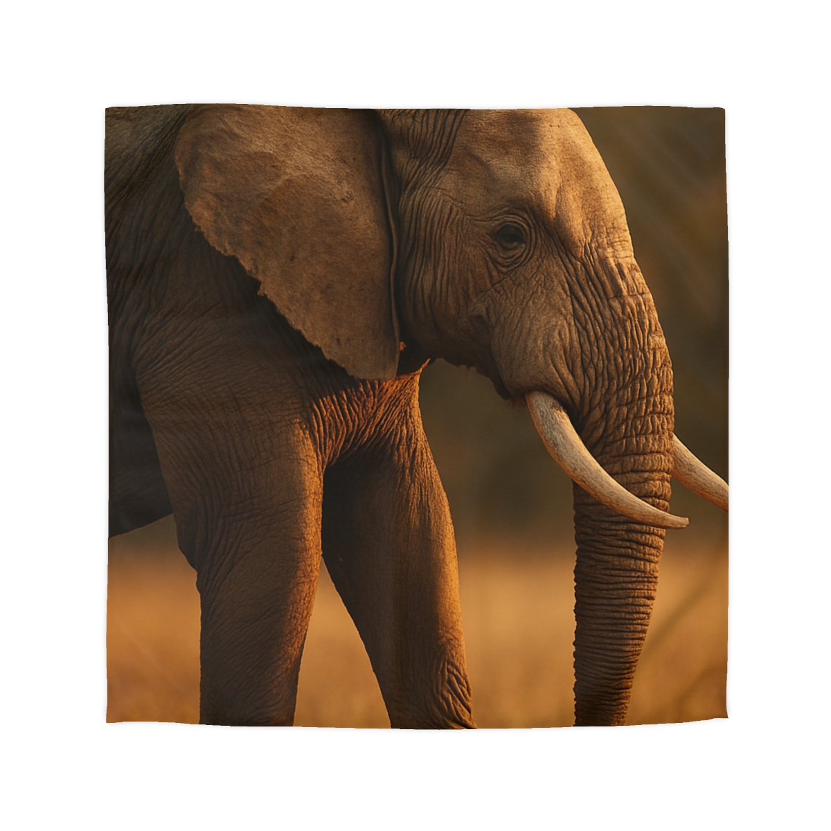 Savannah Sentinel Elephant warm winter duvets