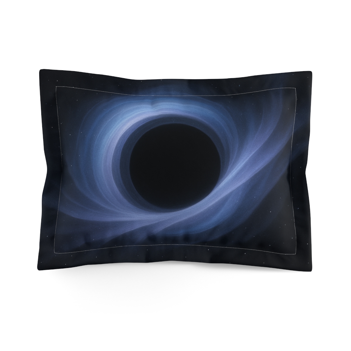 Luminous Event Horizon Veil designer printed pillows
