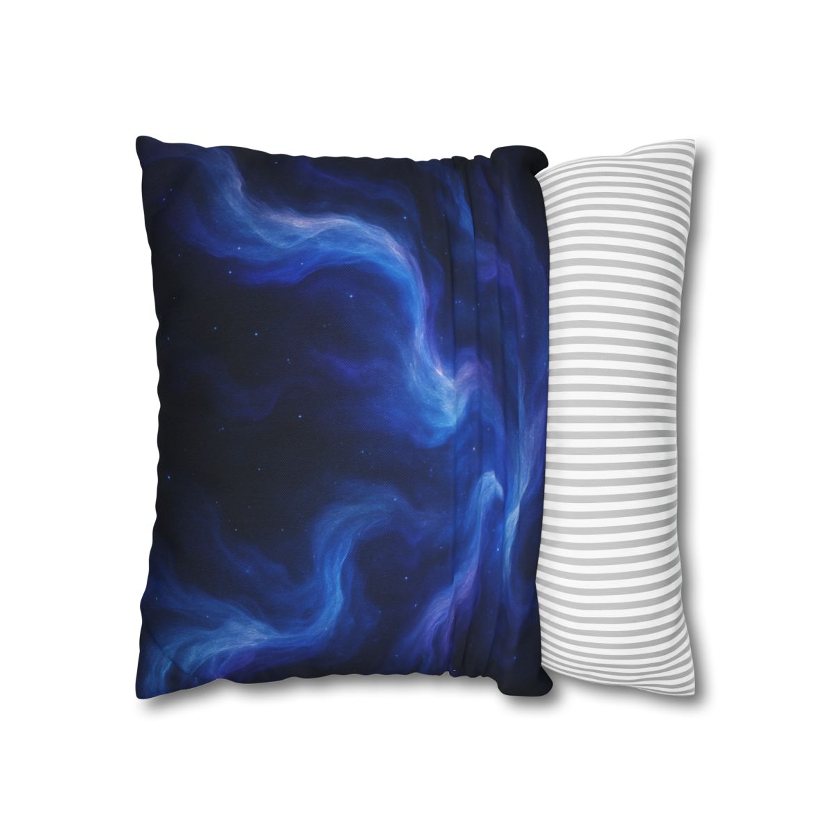 Luminescent Nebula Currents personalized pillow covers