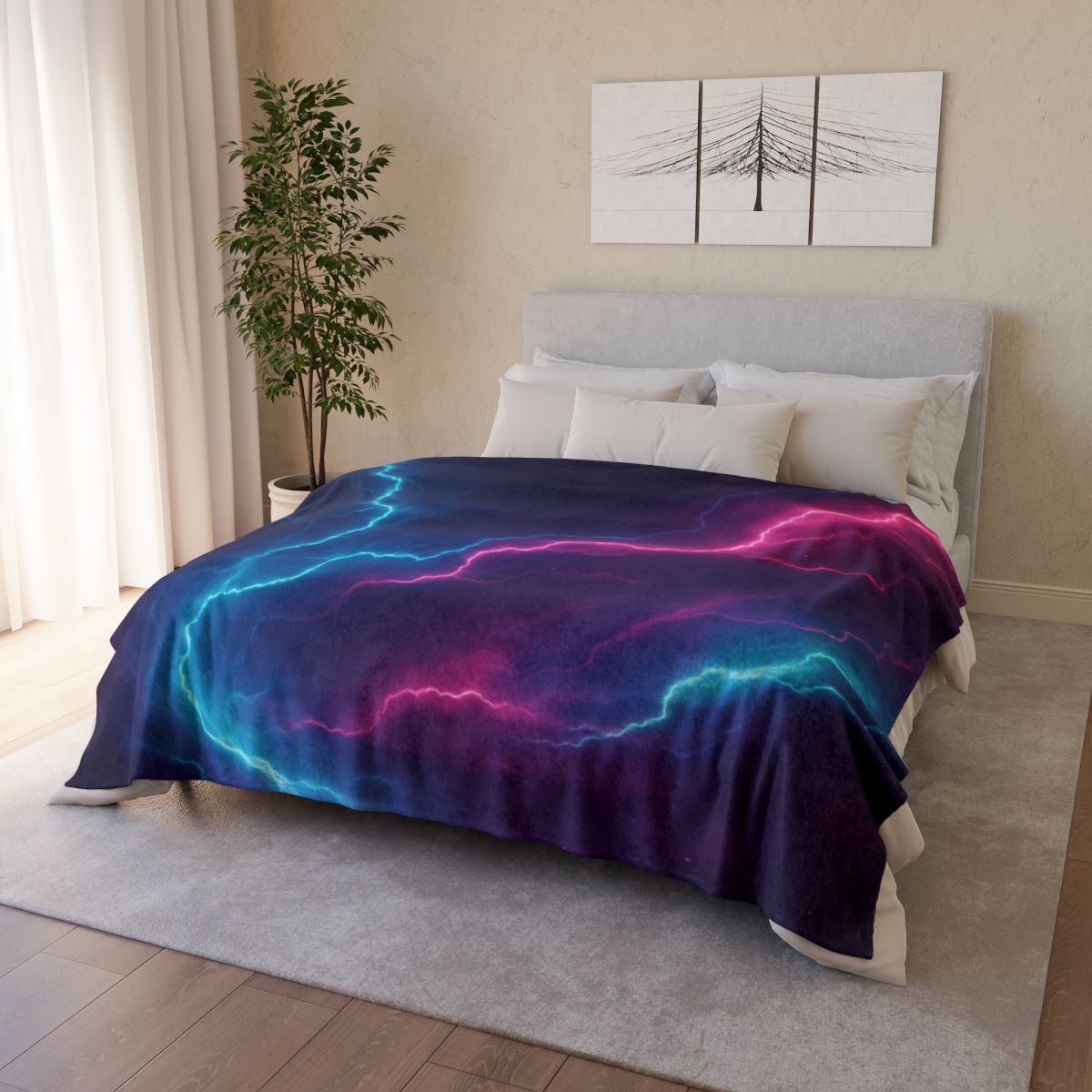 Ion Storm Ribbon Current warm winter blankets