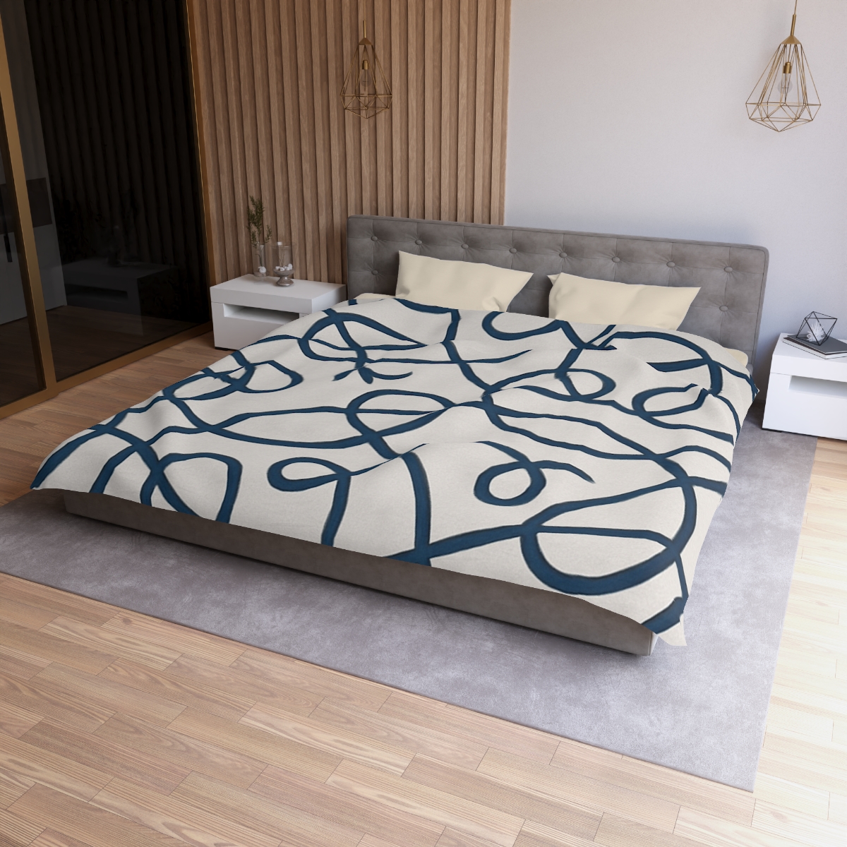 Tendril Loop Weave soft comforter duvets