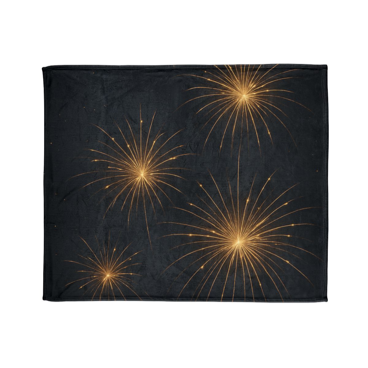 Starburst Silk Field designer printed blankets
