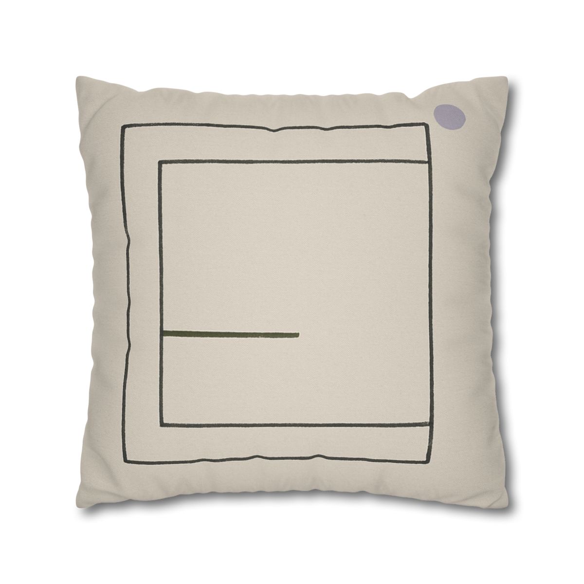 Nested Square And Crossing Short Line comfortable bedding pillow covers