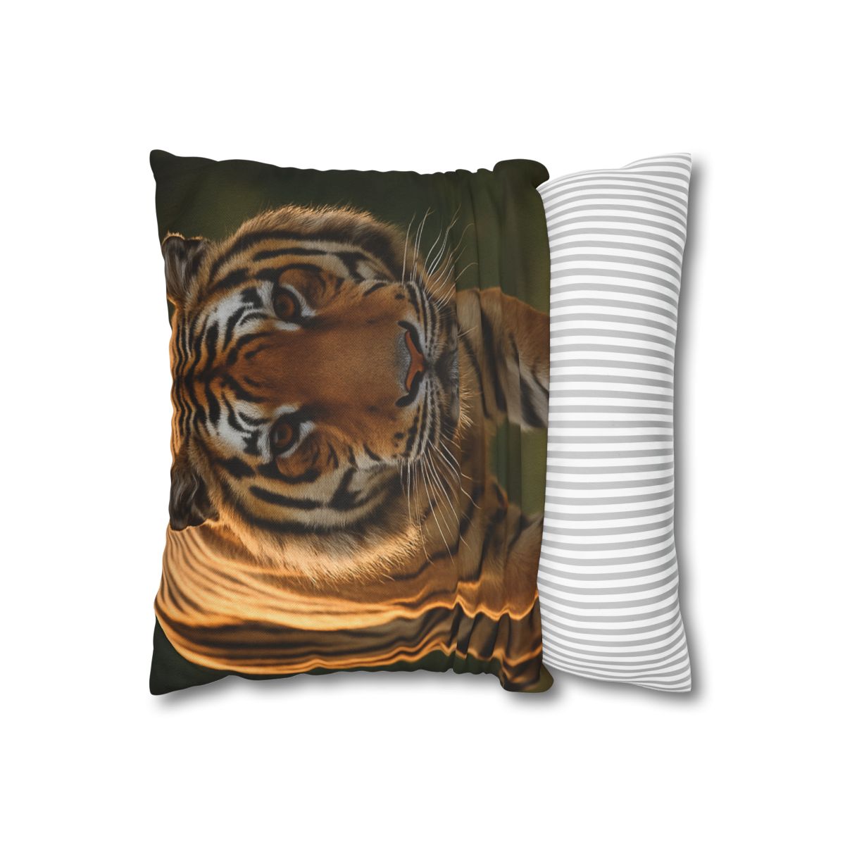 Forest Stalker Bengal Tiger personalized pillow covers