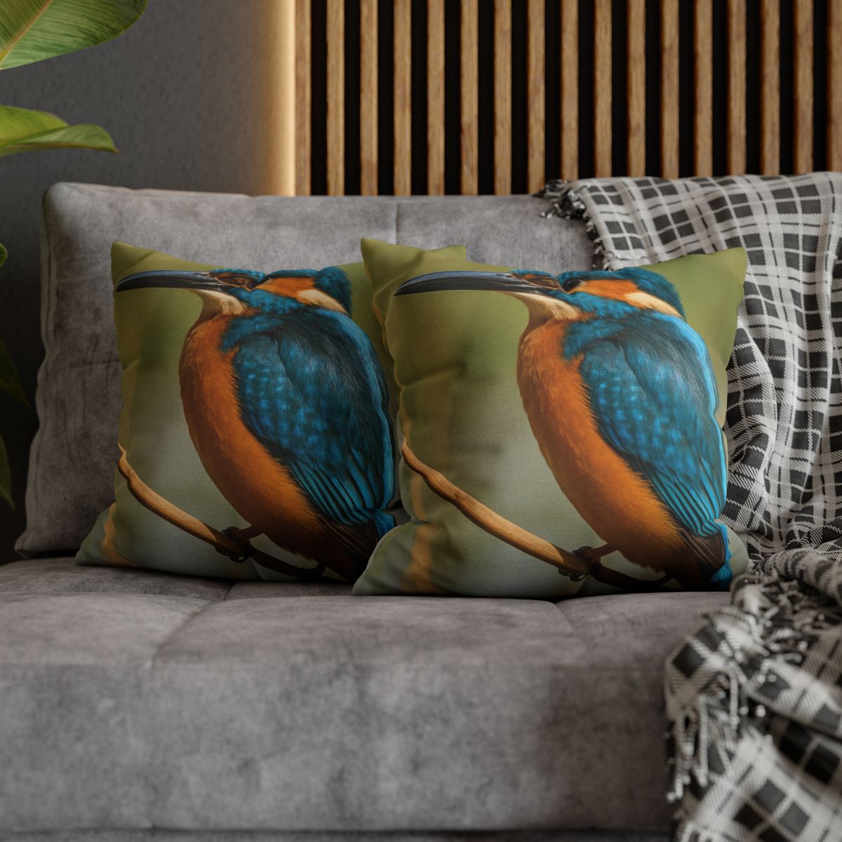 Prism Flash Common Kingfisher custom pillow cases