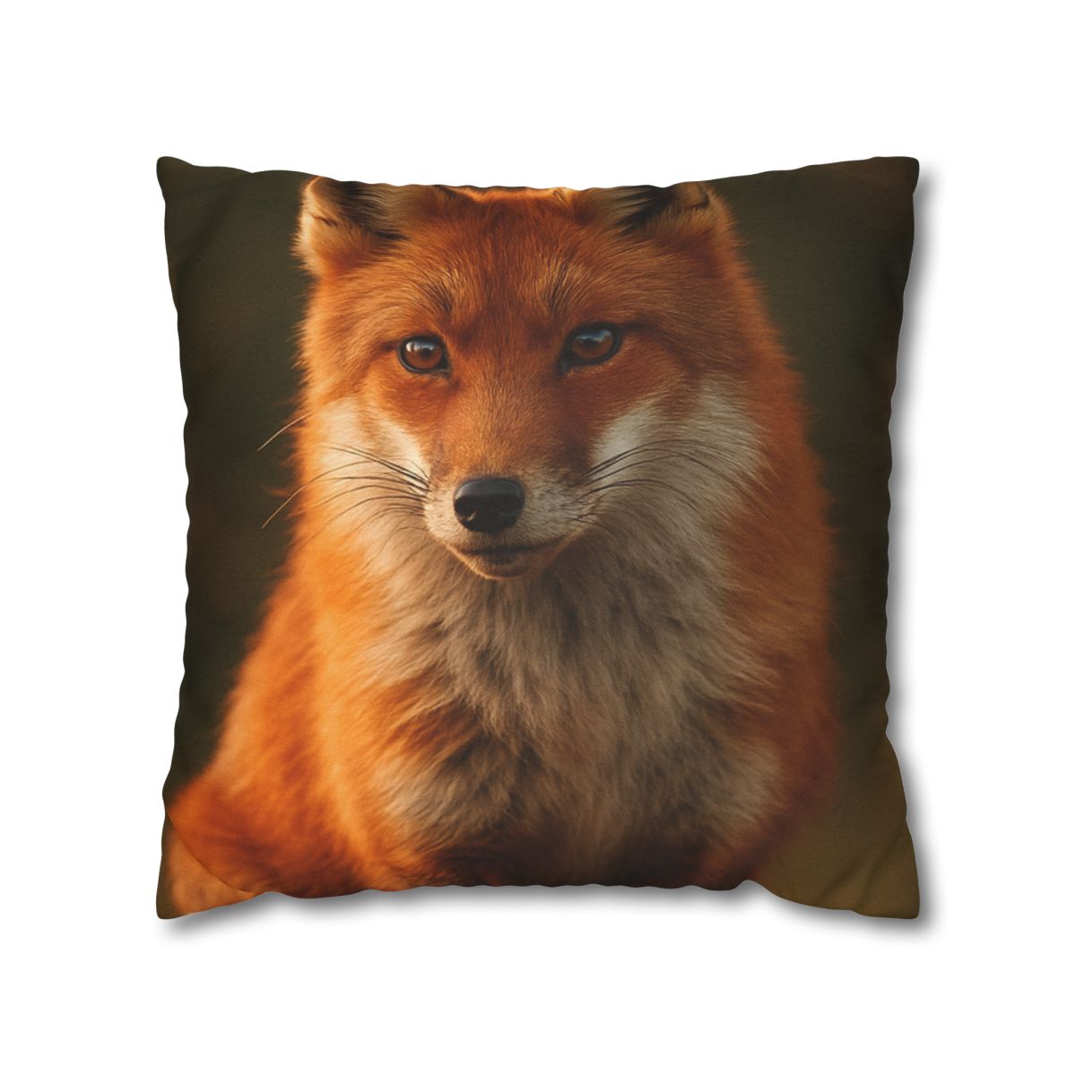 Crimson Whisper Red Fox unique gift pillow cases