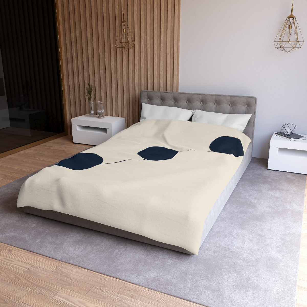 Stepped Circle Orbit custom duvets