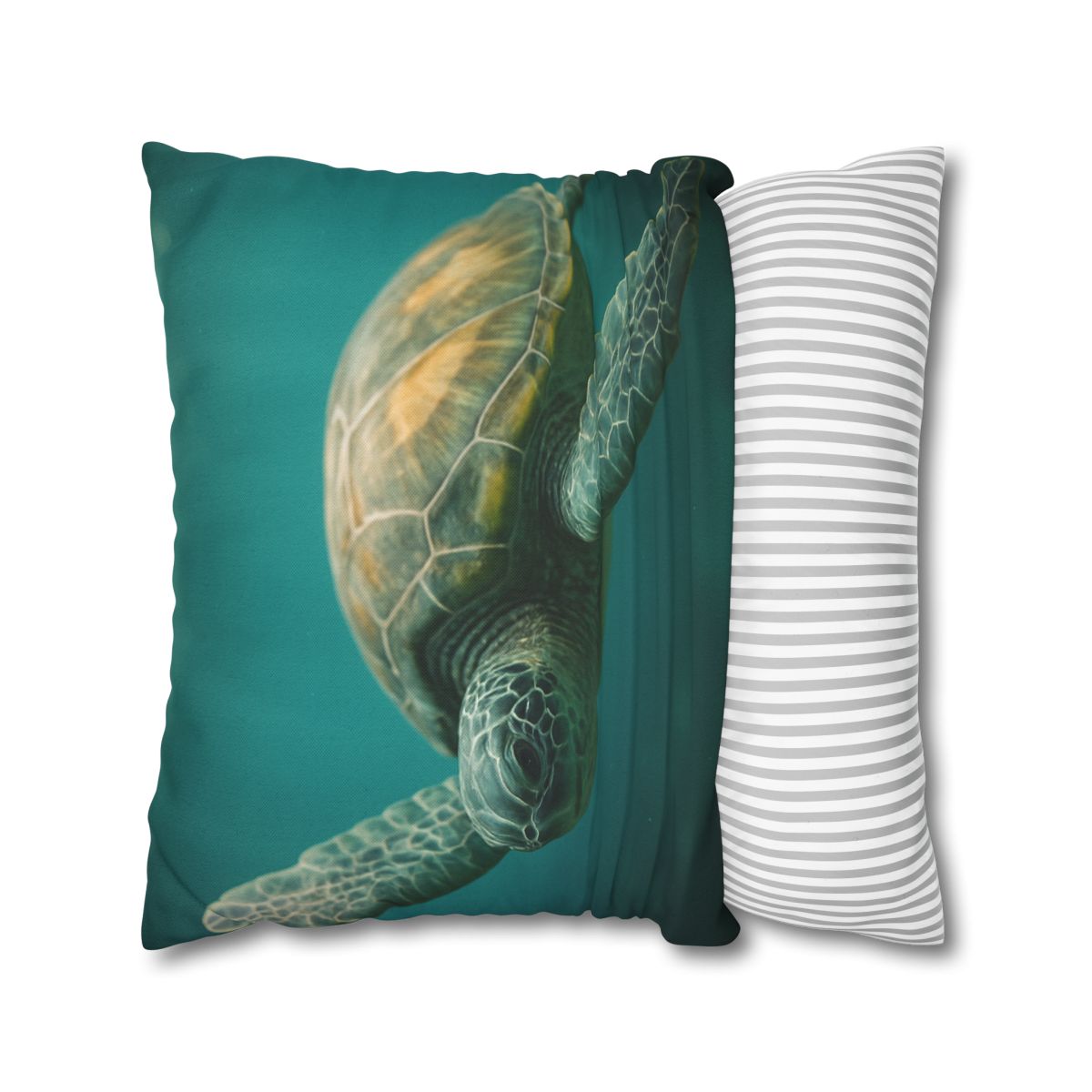Comet Guard Green Sea Turtle custom pillow cases
