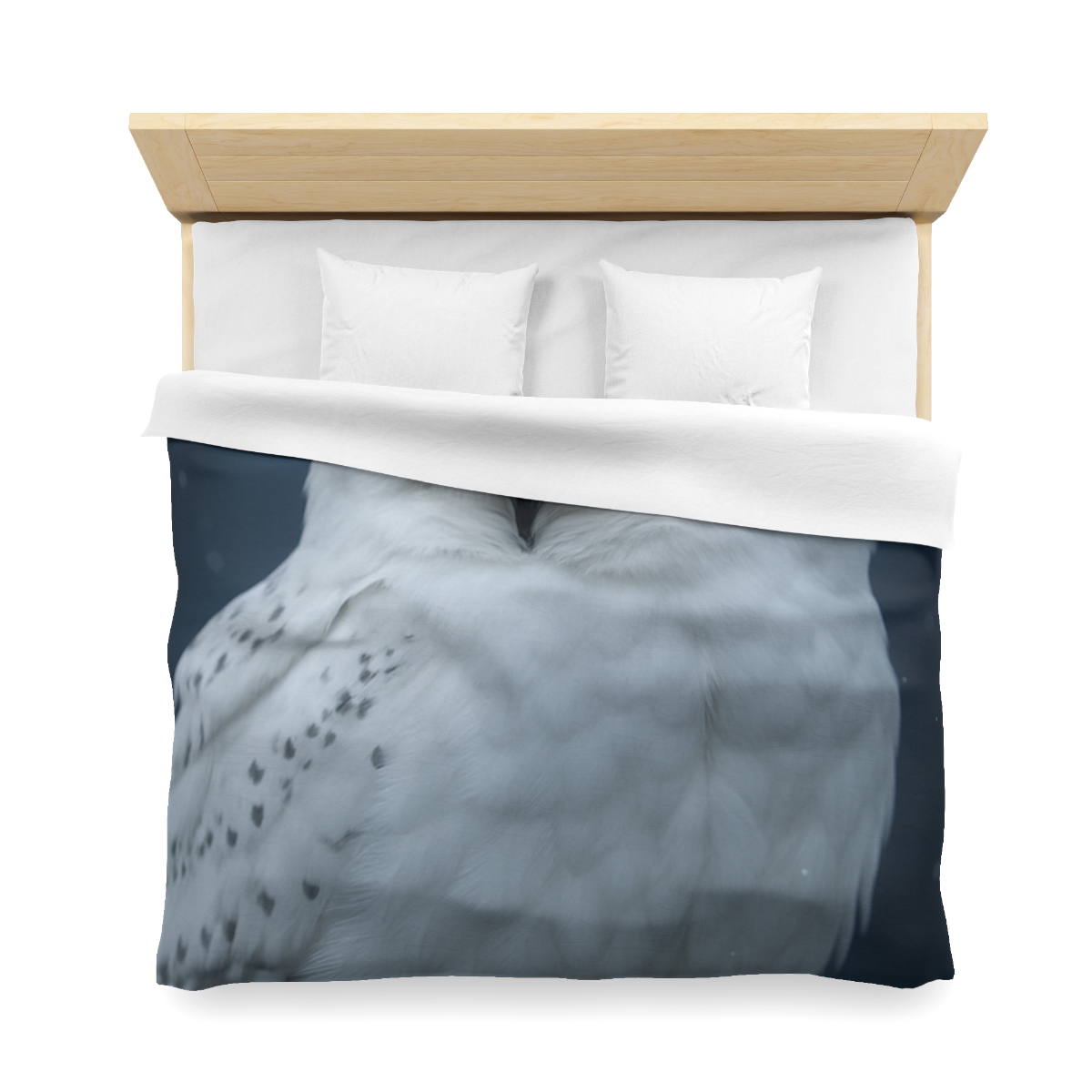 Twilight Watcher Snowy Owl trendy bedroom duvets