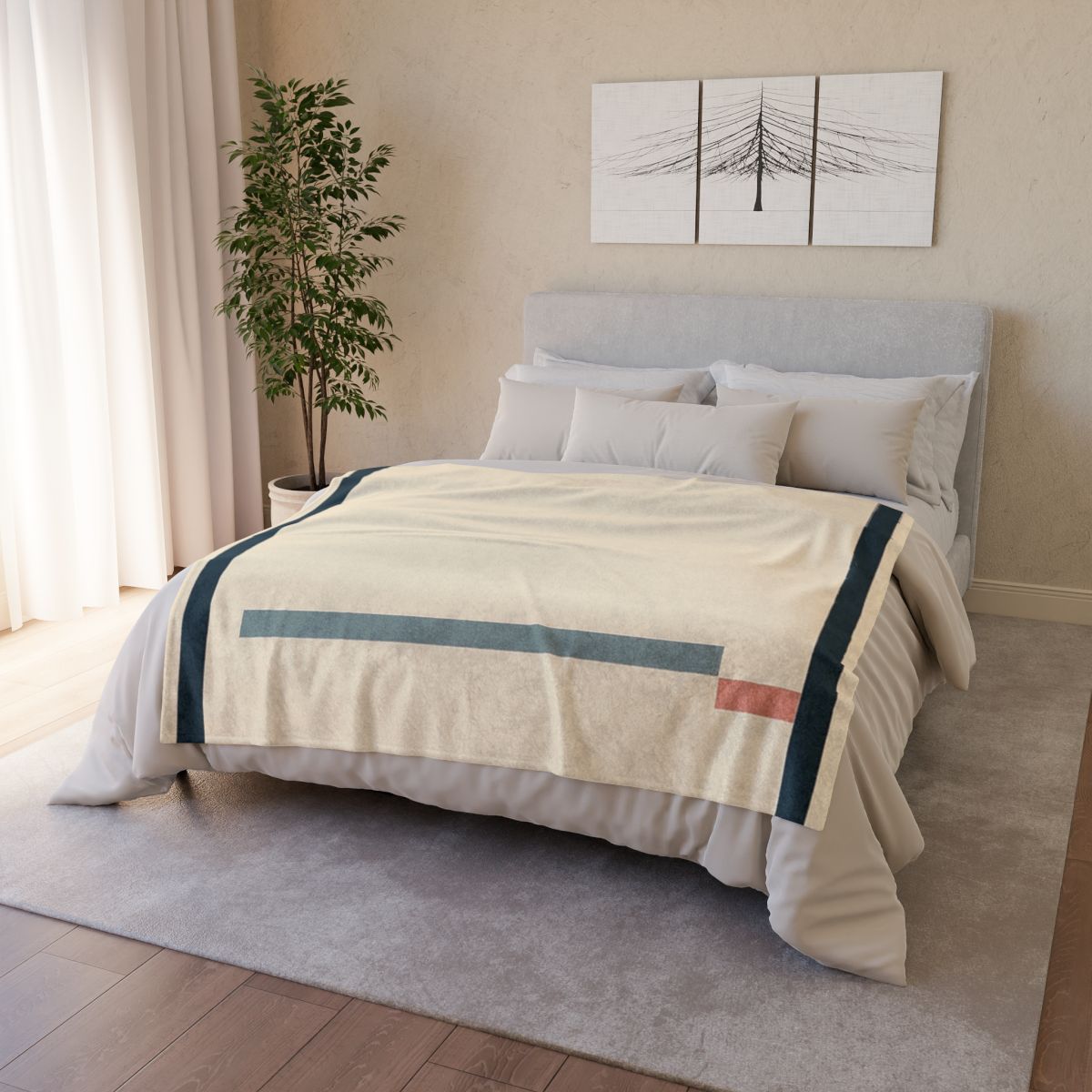 Split Frame And Low Horizon Bar decorative home blankets