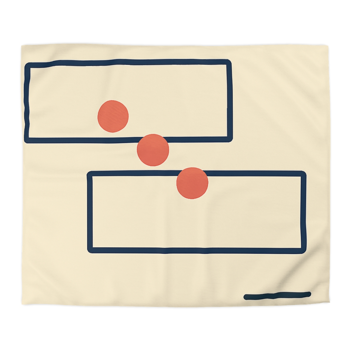 Offset Orbit Blocks trendy bedroom duvets