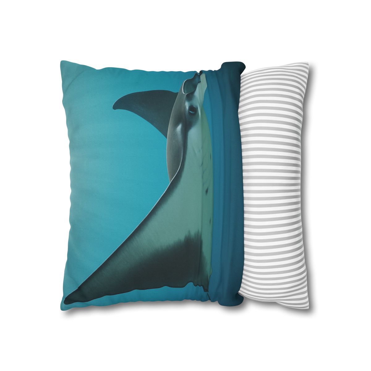 Tidal Wings Reef Manta Ray unique gift pillow cases